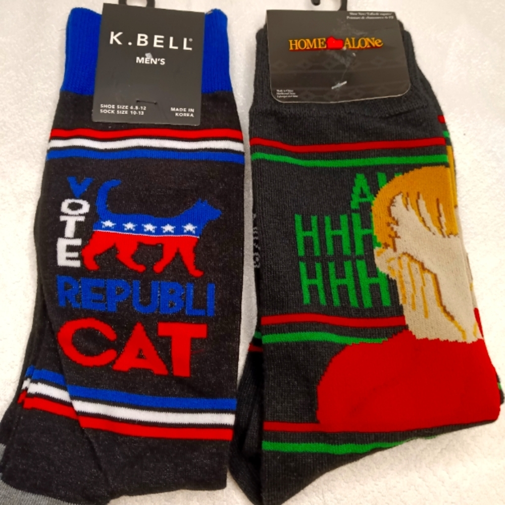Republican and home alone socks